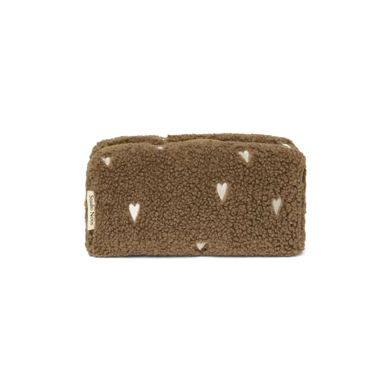 STUDIO NOOS - Teddy Hearts POUCH - kabelka