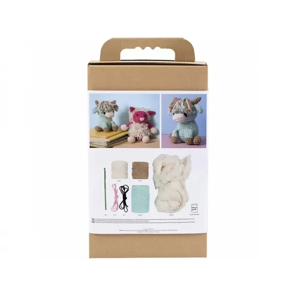 Creativ Company Sada na háčkování Amigurumi kravička