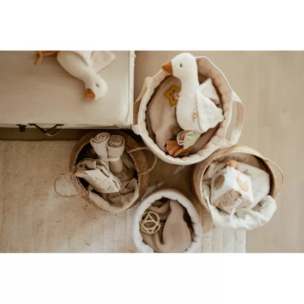 Little Dutch Košík textilní oboustranný velký Pure