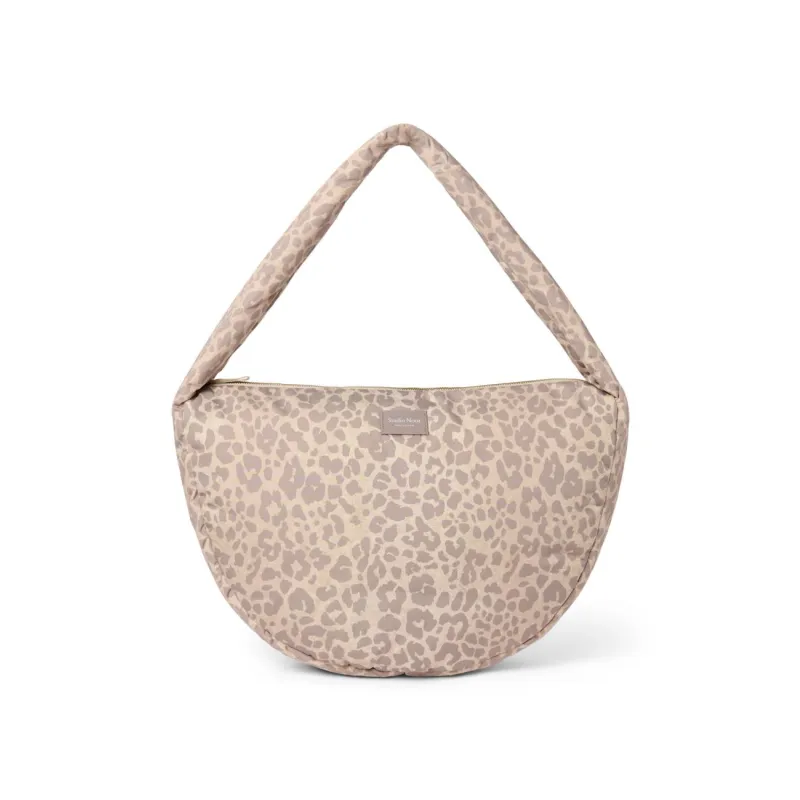 STUDIO NOOS - Puffy Cross Body bag | Cream Leopard