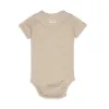 LODGER Body s krátkým rukávem Melange Beige vel. 74