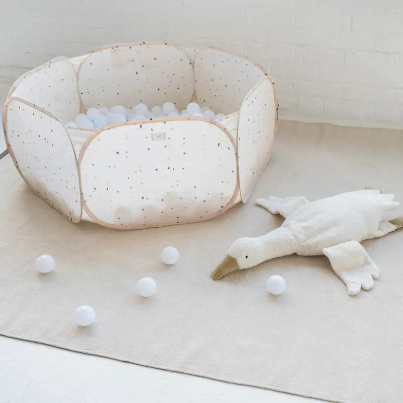 3 SPROUTS Suchý bazének Recycled Terrazzo/Beige