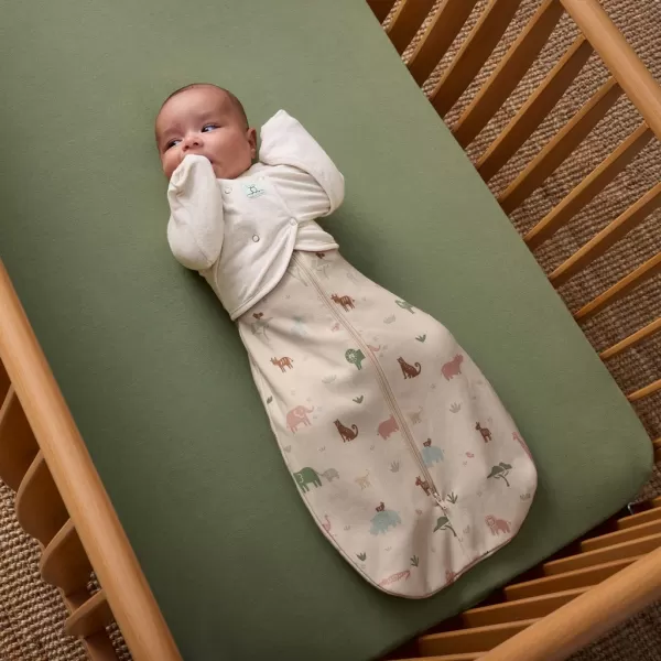 ERGOPOUCH Zavinovačka a vak na spaní 2v1 Cocoon Savannah 6-12 m, 8-10 kg, 1 tog