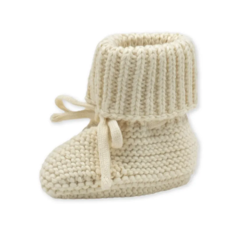 LODGER Slipper Knit Butter 0 - 6 měsíců