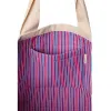 STUDIO NOOS - Poplin BEACH BAG - plážová taška| Rasberry Striped