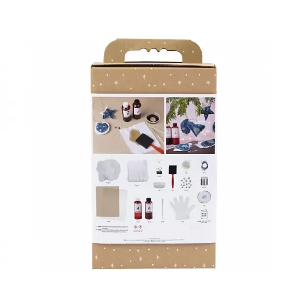 Creativ Company Kreativní sada Kyanotypie vánoční ozdoby