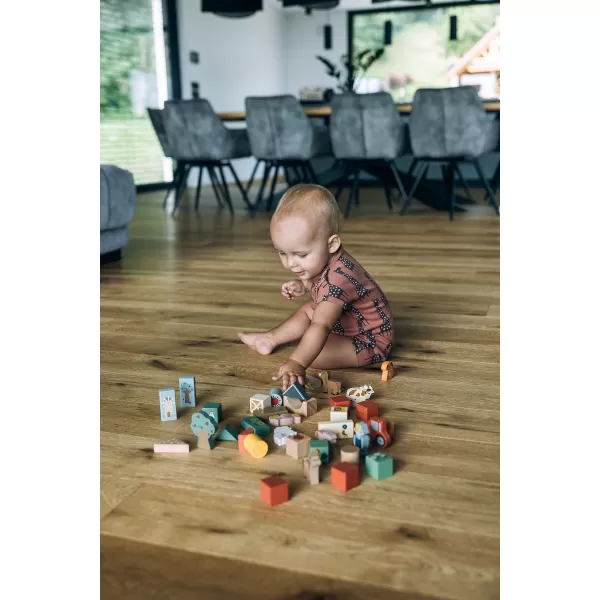 FREEON Free2Play Dřevěné kostky Farma 36 ks