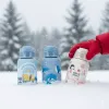 PETITE&MARS Láhev nerezová termo se slámkou 350 ml 12m+
