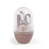 BABYONO Set manikúra pro děti šedá Beige