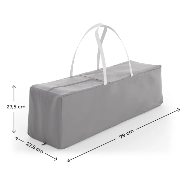 KINDERKRAFT Postýlka cestovní Leody Up Grey