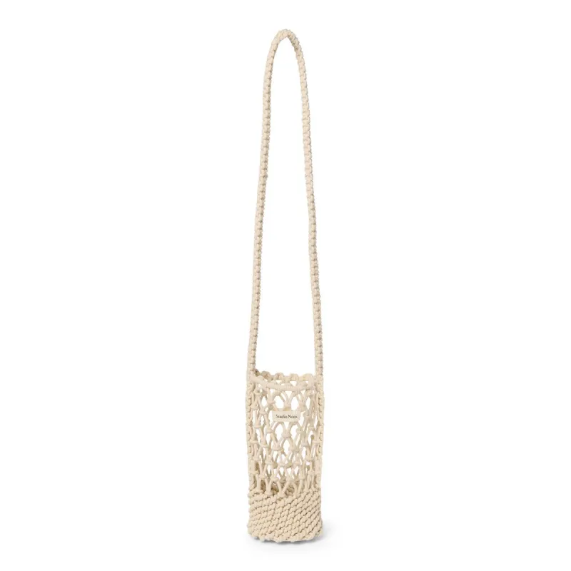 STUDIO NOOS - MACRAME BOTTLE BAG | Natural