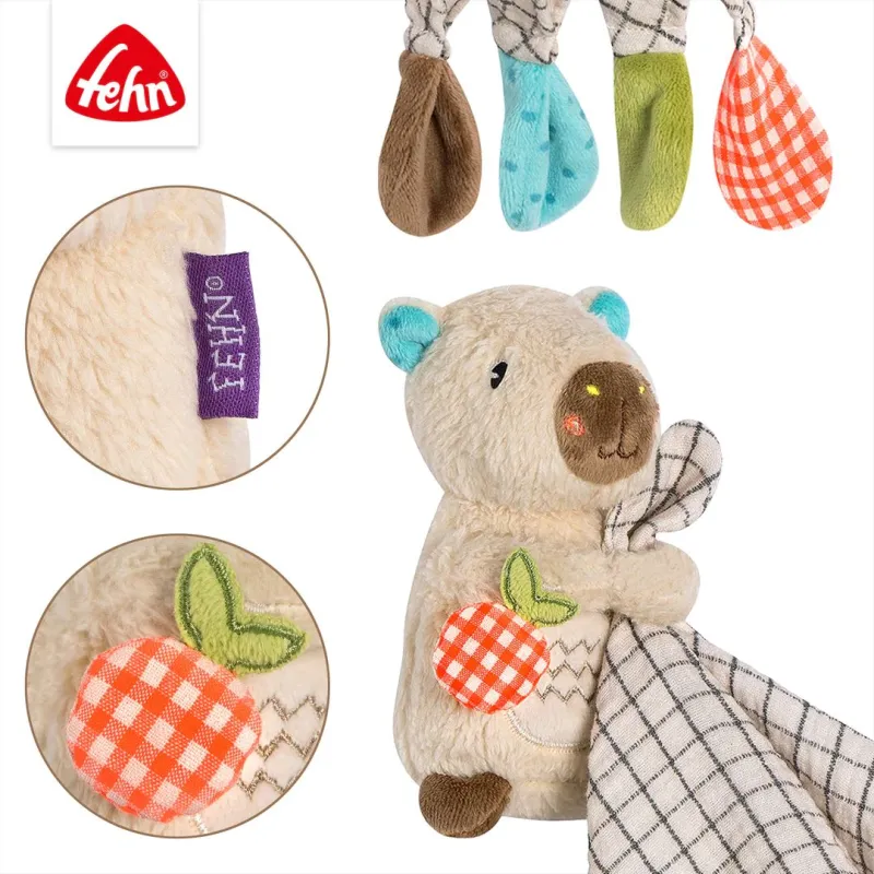 Baby Fehn Mušelínový muchláček capybara