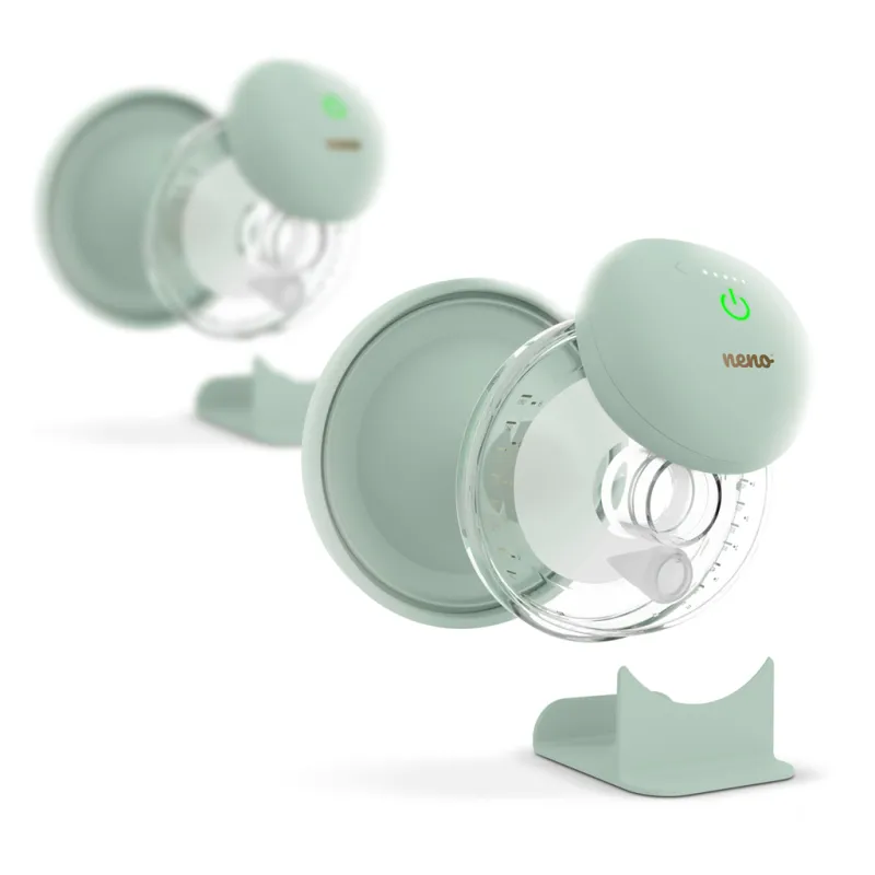 NENO Odsávačka mléka Hands-free Ovio Twin dvojitá, bezdrátová, elektronická s aplikací