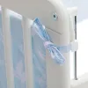 Fillikid Ložní souprava Luxe leaves light blue + matrace