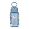 PETITE&MARS Láhev nerezová termo se slámkou 350 ml 12m+