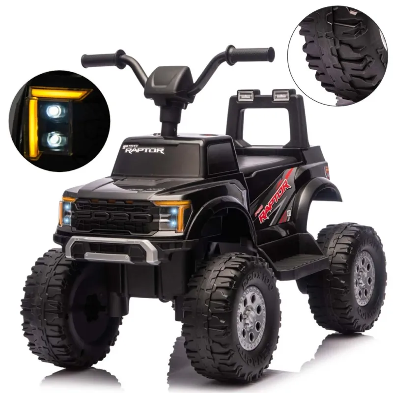 Milly Mally Elektrická čtyřkolka Ford F-150 Raptor black