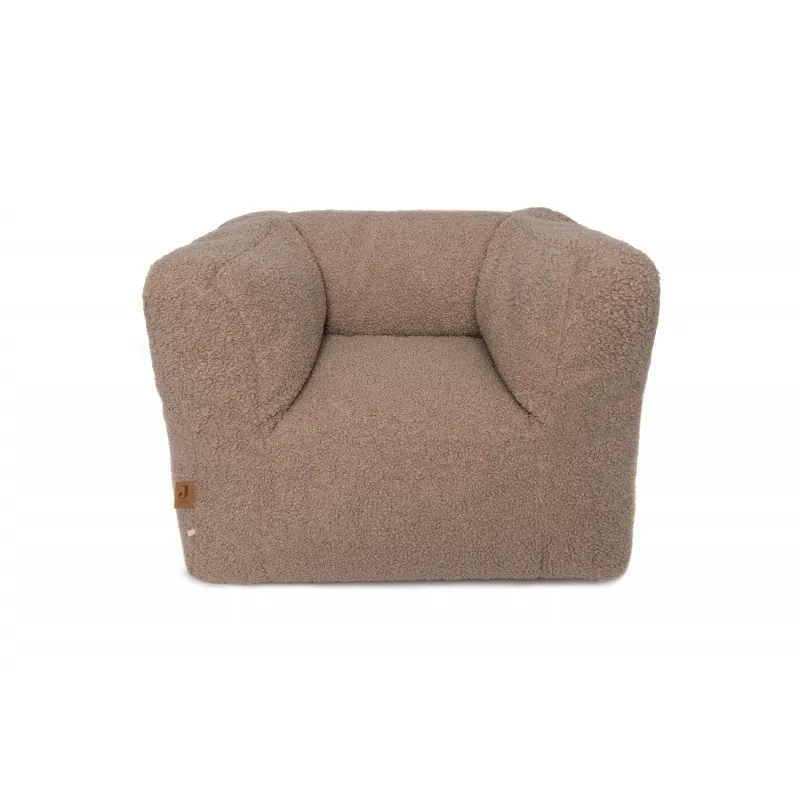 Jollein Křeslo dětské Beanbag Teddy Warm Sand