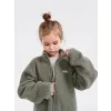 LEOKID Fleecová bunda Theo Vetiver Green vel. 128