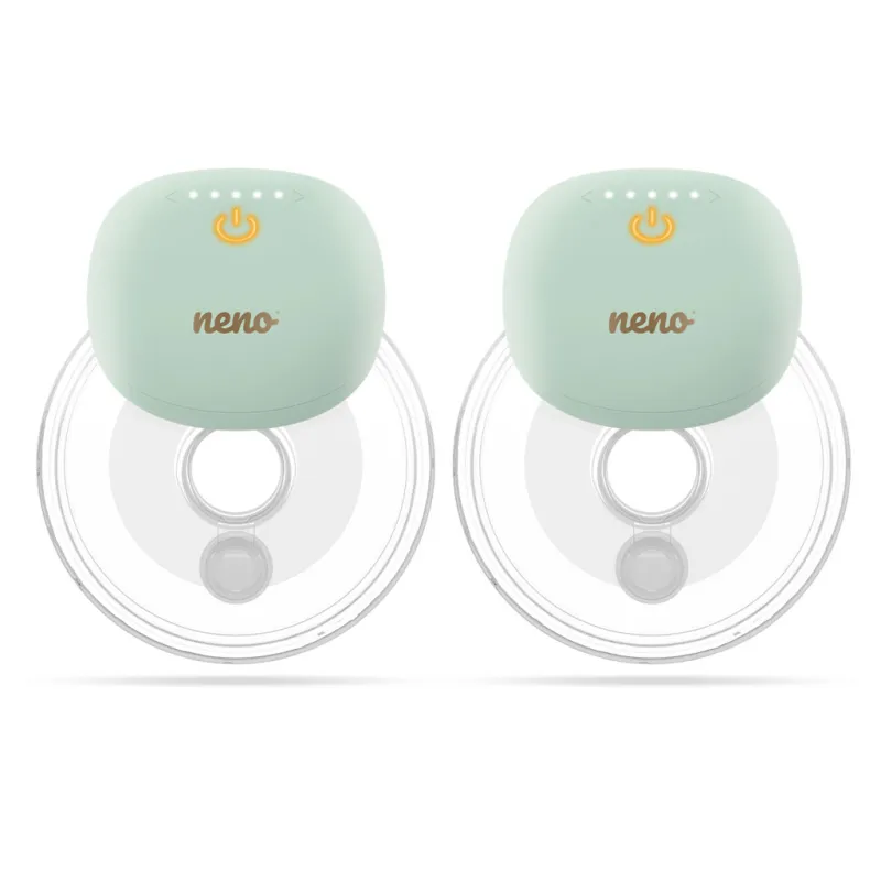 NENO Odsávačka mléka Hands-free Ovio Twin dvojitá, bezdrátová, elektronická s aplikací