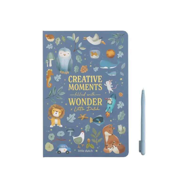 Little Dutch Kreslicí tablet Blue Forest Friends