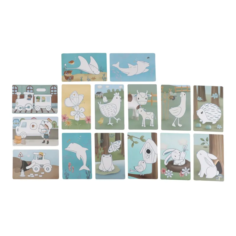 Little Dutch Kreslicí tablet Blue Forest Friends