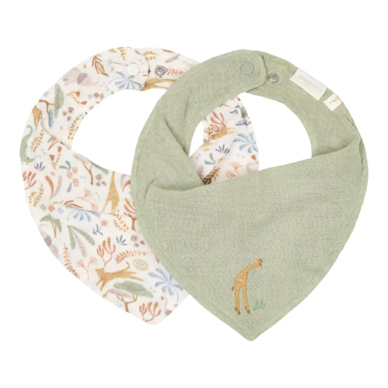 Little Dutch Bryndáček bandana 2 ks Safari Wonders