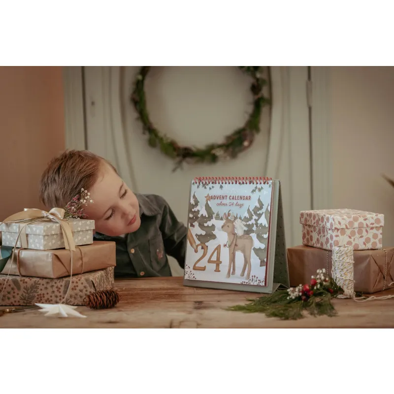 Little Dutch Adventní kalendář omalovánky