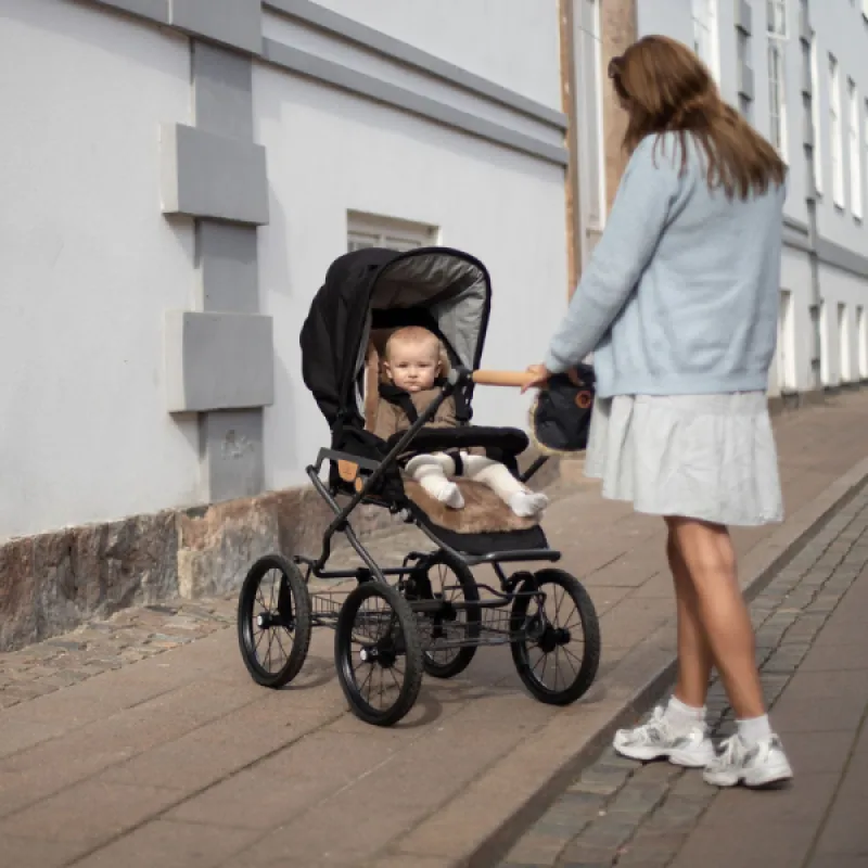 Easygrow Podložka do kočárku jehněčí kůže