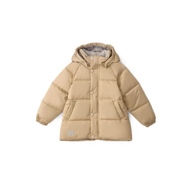 LEOKID Zimní prošívaná bunda Leni Lark Beige vel. 86