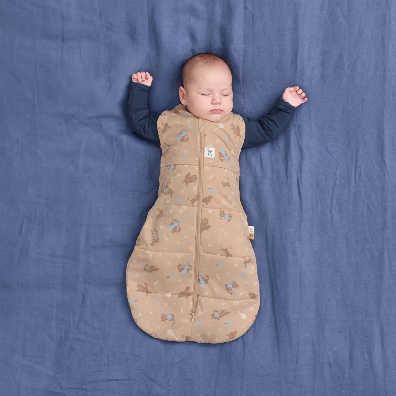 ERGOPOUCH Zavinovačka a pytel na spaní 2v1 Cocoon Melody 6-12m, 8-10kg, 2,5tog