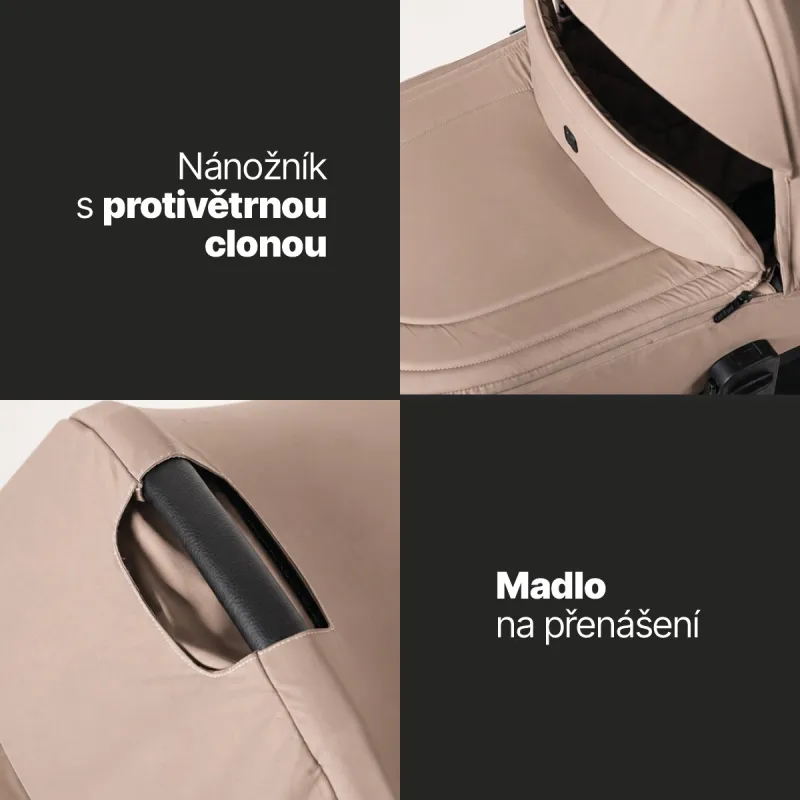 Zopa Kočárek Move Cross 5X + autosedačka XM Plus i-size bundle