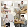 Zopa Dřevěná jídelní židlička Clipp & Clapp + dárek