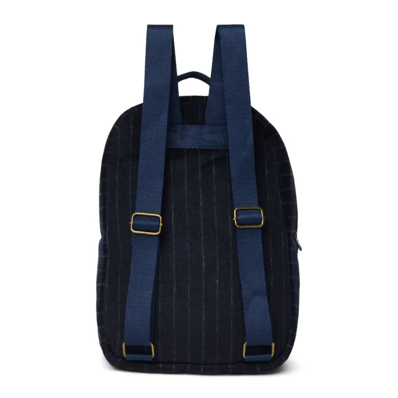 STUDIO NOOS - Flannel Chalkstripe Midi BACKPACK - batůžek
