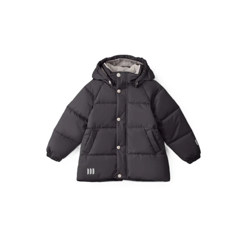 LEOKID Zimní prošívaná bunda Leni Carbon Grey vel. 104