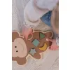 JABADABADO Vkládací dřevěné puzzle Opička