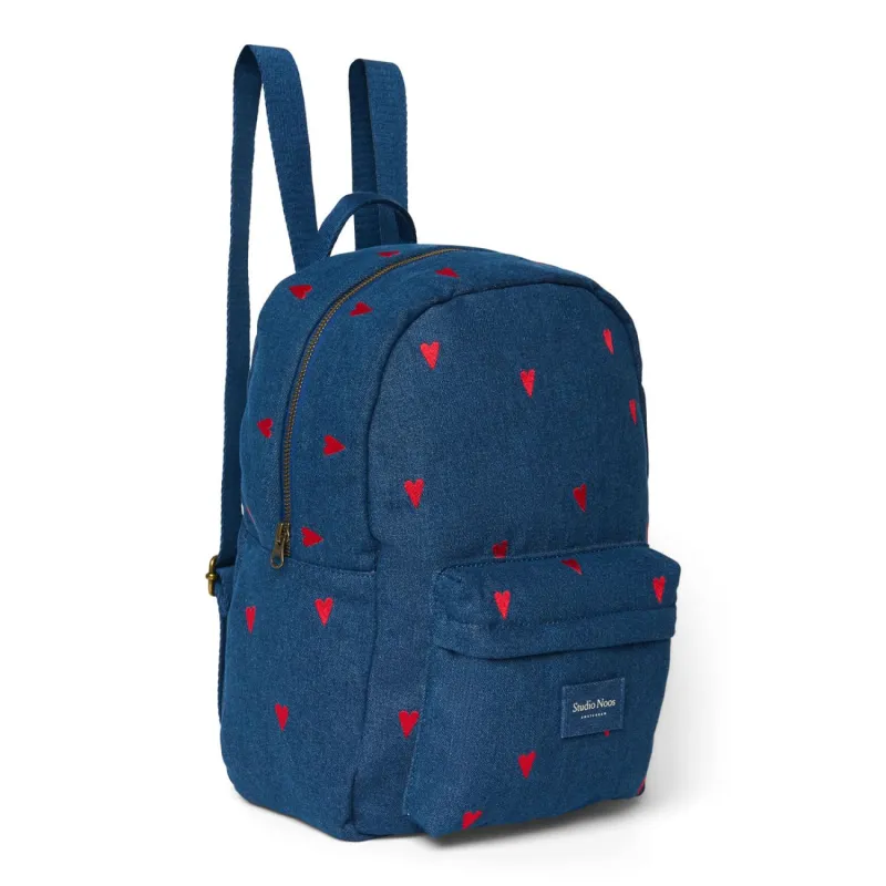 STUDIO NOOS - Denim Midi BACKPACK - batůžek