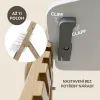Zopa Dřevěná jídelní židlička Clipp & Clapp + dárek