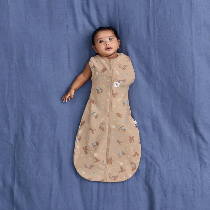 ERGOPOUCH Zavinovačka a pytel na spaní 2v1 Cocoon Melody 3-6m, 6-8kg, 1,0tog