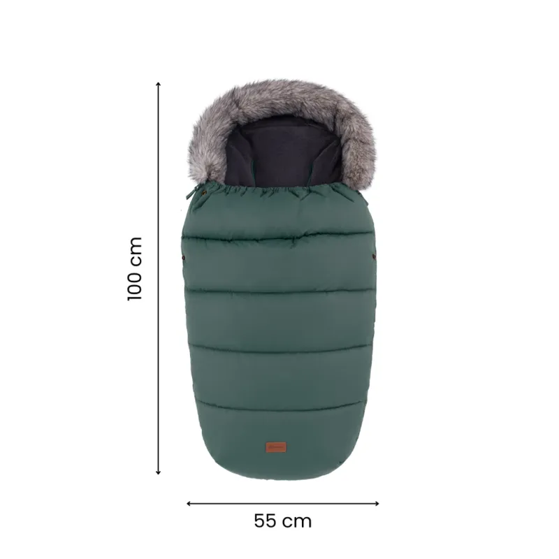 PETITE&MARS Set zimní fusak Comfy 4v1 + rukavice na kočárek Fjora