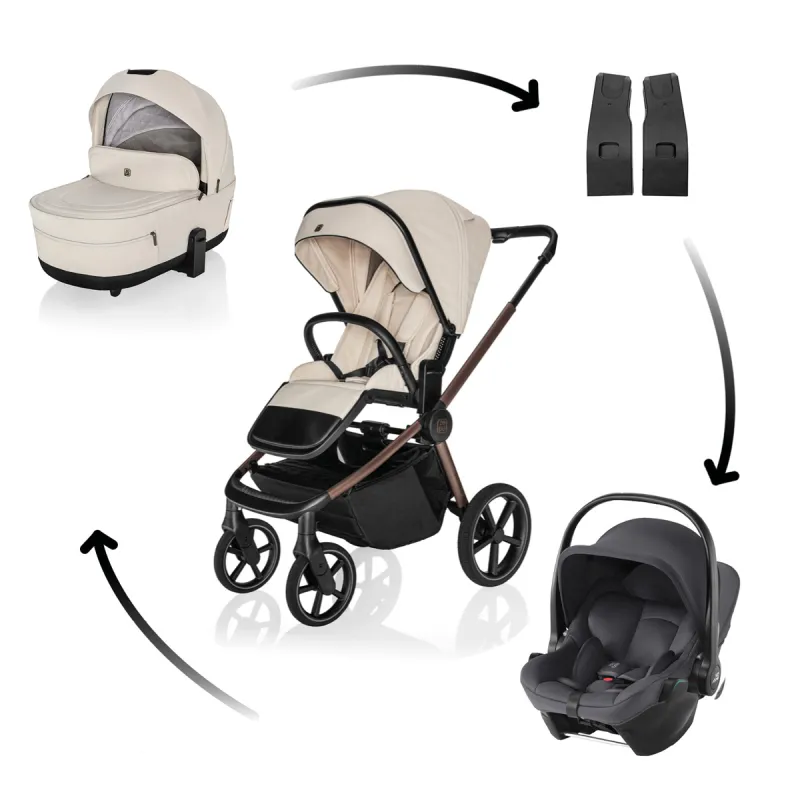 Zopa Kočárek Move Cross 5X + autosedačka Baby-Safe Core