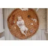 PLAY AND GO Noomad soft Hrací deka a Vak na hračky Organic Tawny Brown