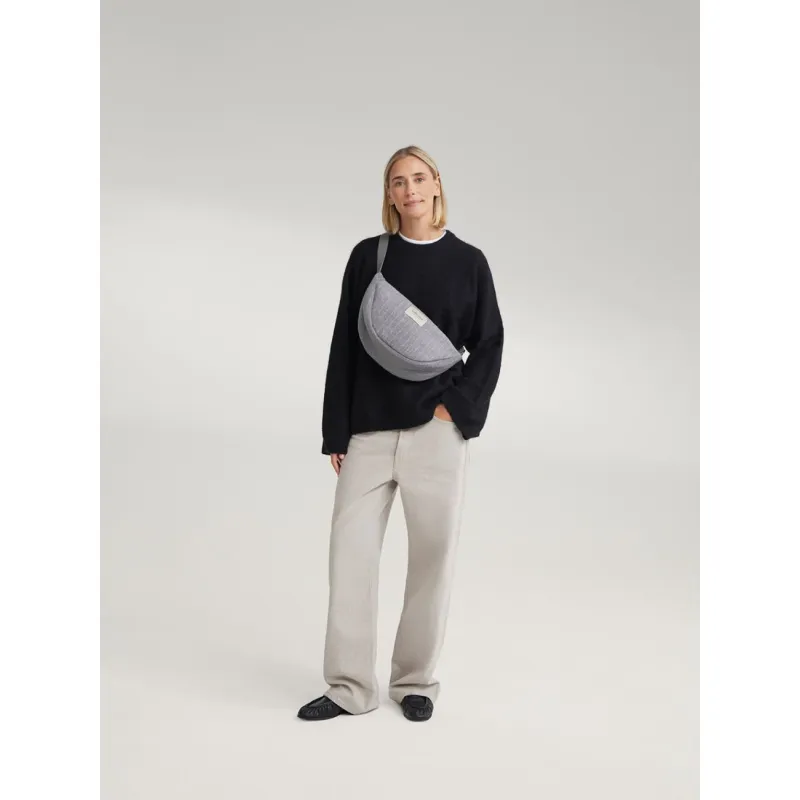 STUDIO NOOS - Flannel Chalkstripe Adult FANNY kabelka