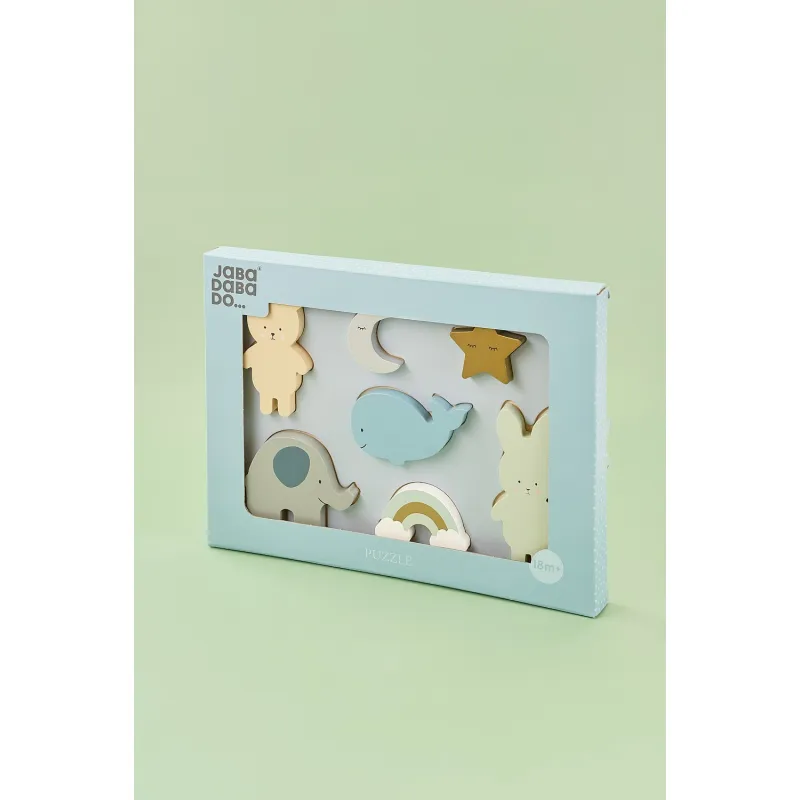 JABADABADO Puzzle vkládačka Medvídek