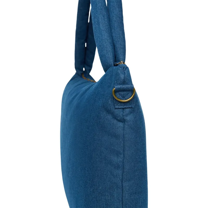 STUDIO NOOS - Denim DIAPER BAG - přebalovací taška | Dark Blue