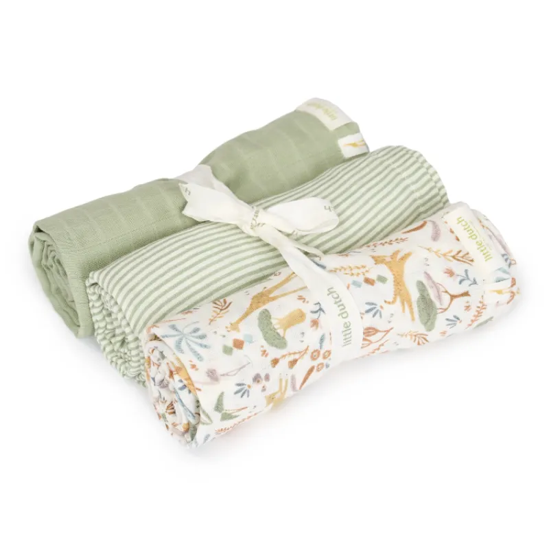 Little Dutch Pleny 70x70cm Safari Wonders 3 ks