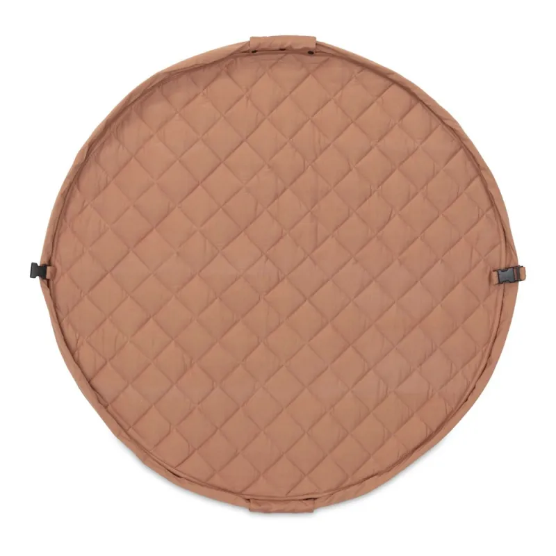 PLAY AND GO Noomad soft Hrací deka a Vak na hračky Organic Tawny Brown