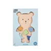 JABADABADO Vkládací dřevěné puzzle Medvídek