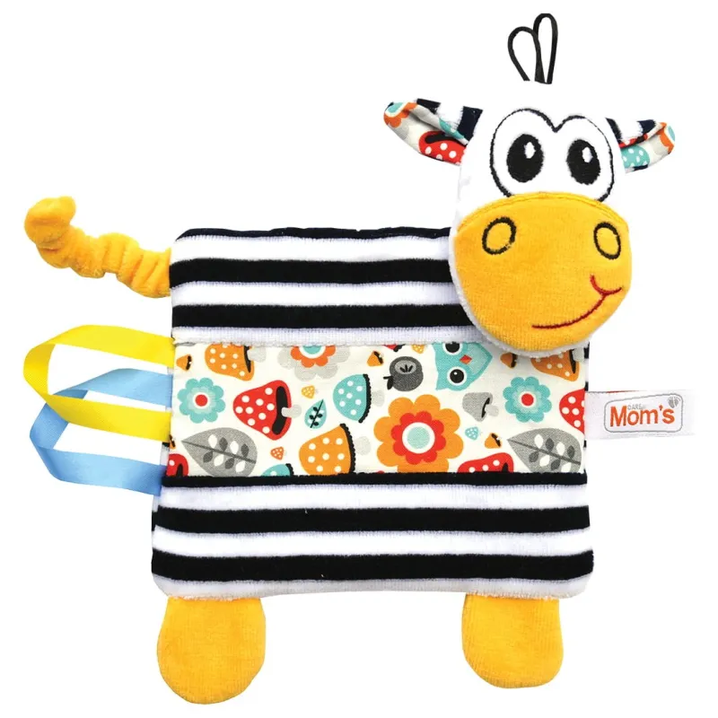 MOMS CARE Šustící muchláček Zebra