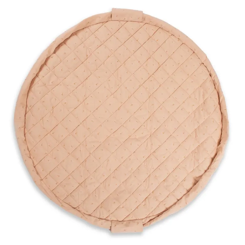 PLAY AND GO Noomad soft Hrací deka a Vak na hračky Organic Fleuri