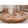 PLAY AND GO Noomad soft Hrací deka a Vak na hračky Organic Tawny Brown